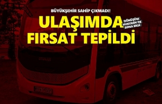 Ulaşımda fırsat tepildi!