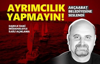 Ayrımcılık yapmayın!