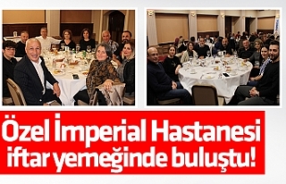 İmperial Hastanesi'nden iftar