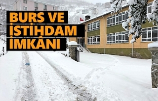 Burs ve istihdam sağlıyor