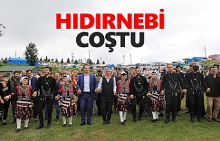 Hıdırnebi coştu