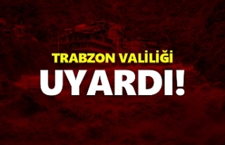 Sel uyarısı!