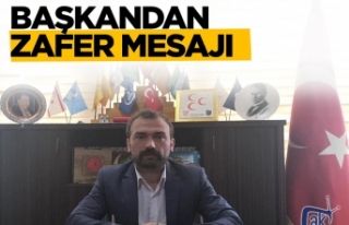 Başkan'dan mesaj var