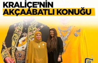 Kraliçe'nin Akçaabatlı konuğu...