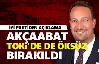 Akçaabat öksüz bırakıldı