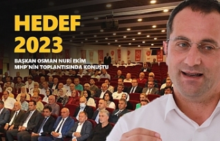 Ekim MHP toplantısında konuştu