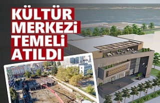 Kültür merkezi temeli atıldı