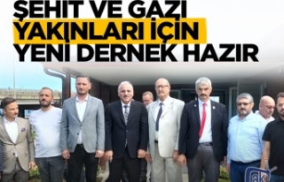 Şehit ve gazi yakınları yeni yerine kavuştu