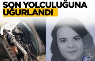 Son yolculuğuna uğurlandı...