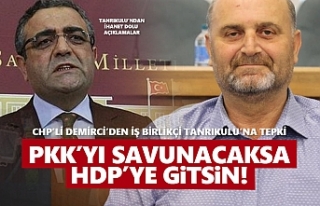 PKK'yı savunacaksa HDP'ye gitsin!