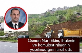 AKP’li belediye mega projeye ihale yapılmadan temel...