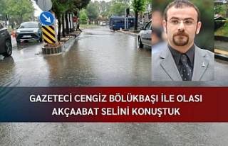 Sağanak yağış, olası selin habercisi mi ?