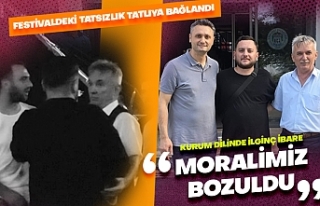 Tatsızlık tatlıya bağlandı ama Belediye bildiğiniz...