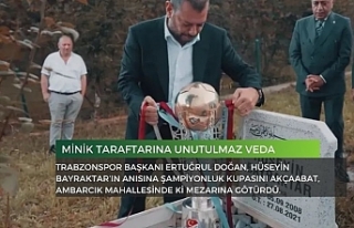 Trabzonspor'dan Minik Taraftarına Unutulmaz...