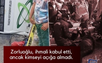 Zorluoğlu, ihmali kabul etti, ancak kimseyi açığa almadı.