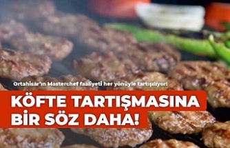 Köfte tartışmasına bir söz daha!