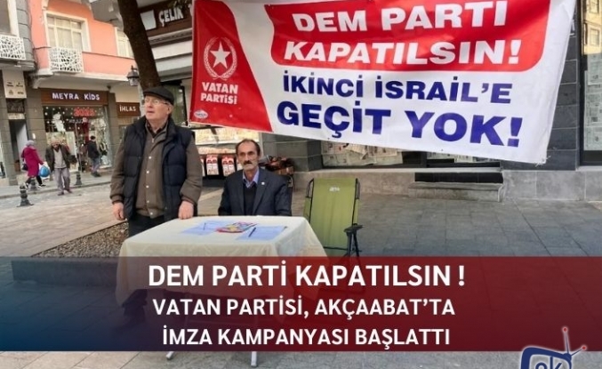 DEM PARTİ KAPATILSIN !